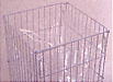 パークワイヤーネット（折りたたみ式）のゴミ袋設置例