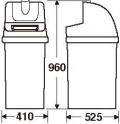 カップ回収容器95の形状寸法