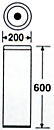 灰皿SM-120の形状寸法
