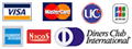 クレジットカード決済のロゴ画像